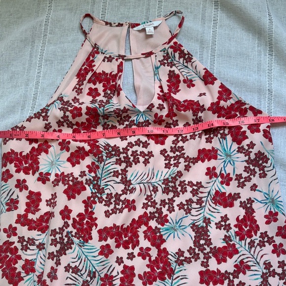 Candie’s NWOT Pink and Red Floral Mini Dress - Picture 11 of 12